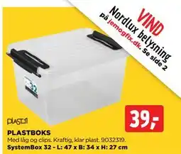 jem & fix PLASTBOKS, DKK 39 tilbud