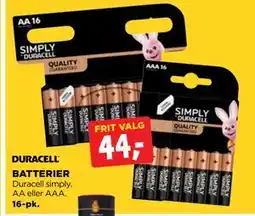 jem & fix BATTERIER, DKK 44 tilbud