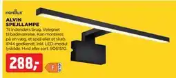 jem & fix ALVIN SPEJLLAMPE, DKK 288 tilbud