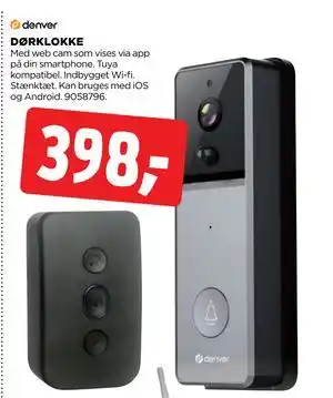 DØRKLOKKE, DKK 398