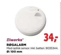 jem & fix RØGALARM, DKK 34 tilbud