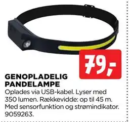 jem & fix GENOPLADELIG PANDELAMPE, DKK 79 tilbud