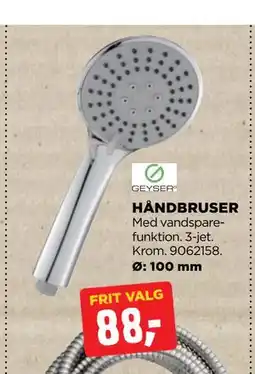 jem & fix HÅNDBRUSER, DKK 88 tilbud