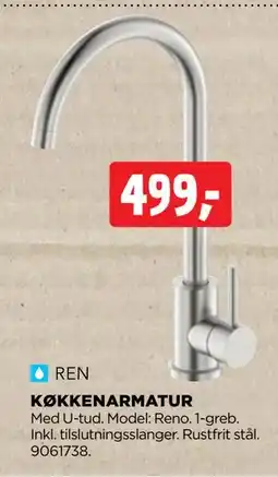 jem & fix KØKKENARMATUR, DKK 499 tilbud