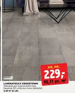jem & fix LAMINATGULV CROSSTOWN, DKK 229 tilbud