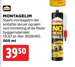 jem & fix MONTAGELIM, DKK 39.5 tilbud