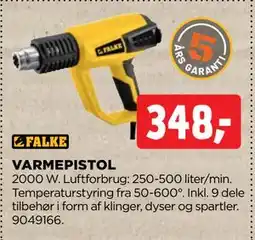 jem & fix VARMEPISTOL, DKK 348 tilbud