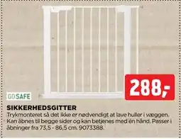 jem & fix SIKKERHEDSGITTER, DKK 288 tilbud