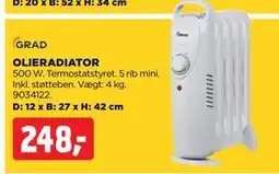 jem & fix OLIERADIATOR, DKK 248 tilbud