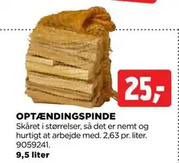 jem & fix OPTÆNDINGSPINDE, DKK 25 tilbud
