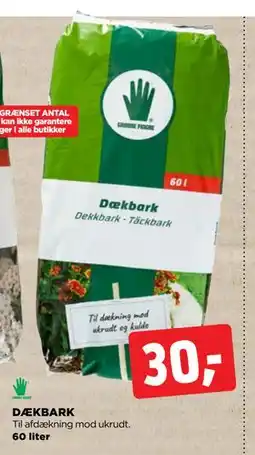 jem & fix DÆKBARK, DKK 30 tilbud