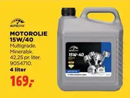 jem & fix MOTOROLIE 15W/40, DKK 169 tilbud