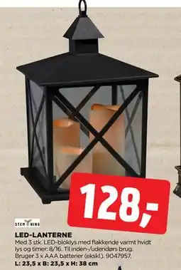 jem & fix LED-LANTERNE, DKK 128 tilbud
