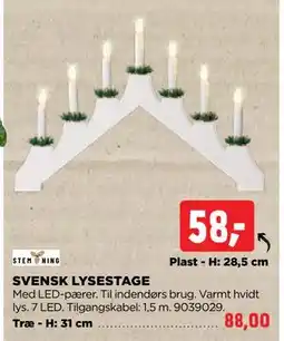 jem & fix SVENSK LYSESTAGE tilbud