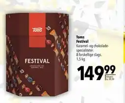 Citti Toms Festival, DKK 149.99 tilbud