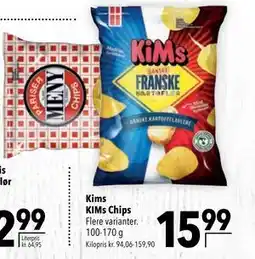 Citti Kims KIMs Chips, DKK 15.99 tilbud