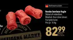 Citti Ferske benløse fugle, DKK 82.99 tilbud