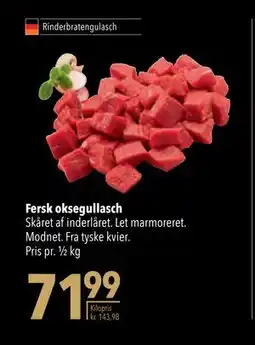 Citti Fersk oksegullasch, DKK 71.99 tilbud