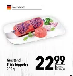Citti Gerstand Frisk løgpølse, DKK 22.99 tilbud