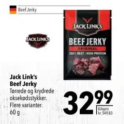 Citti Jack Link’s Beef Jerky, DKK 32.99 tilbud