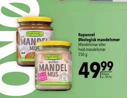 Citti Rapunzel Økologisk mandelsmør, DKK 49.99 tilbud