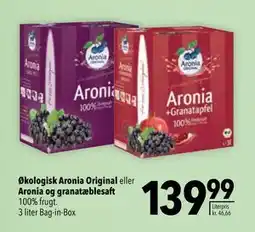 Citti Økologisk Aronia Original eller Aronia og granatæblesaft, DKK 139.99 tilbud