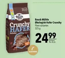 Citti Bauck Mühle Økologisk Hafer Crunchy, DKK 24.99 tilbud