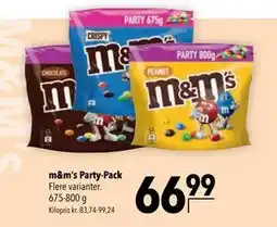 Citti m&m’s Party-Pack, DKK 66.99 tilbud