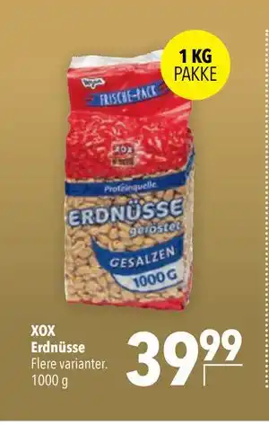Citti XOX Erdnüsse, DKK 39.99 tilbud