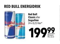 Citti RED BULL ENERGIDRIK, DKK 199.99 tilbud
