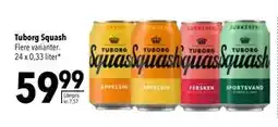 Citti Tuborg Squash, DKK 59.99 tilbud