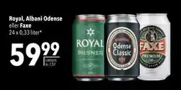 Citti Royal, Albani Odense eller Faxe, DKK 59.99 tilbud