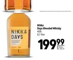 Citti Nikka Days Blended Whisky, DKK 199.99 tilbud