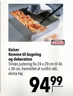 Citti Kaiser Ramme til bagning og dekoration, DKK 94.99 tilbud
