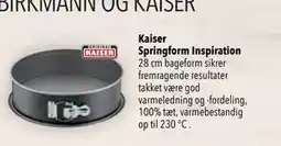 Citti Kaiser Springform Inspiration, DKK 89.99 tilbud