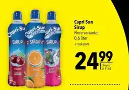 Citti Capri Sun Sirup, DKK 24.99 tilbud