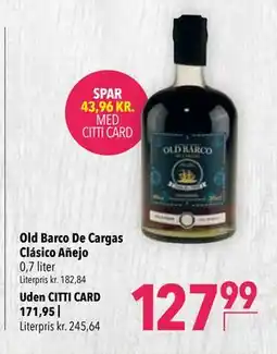 Citti Old Barco De Cargas Clásico Añejo, DKK 171.95, Medlemspris tilbud