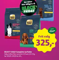 Maxi Zoo SELECT GOLD Complete tørfoder tilbud