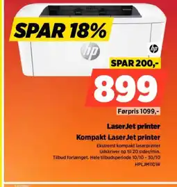 Power HP LaserJet printer HPLJM110W tilbud