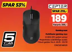 Power Gaming mus CPATHFINDER tilbud