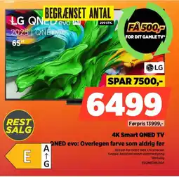 Power LG 4K Smart QNED TV 65QNED86A6A tilbud