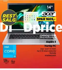 Power ACER Aspire 3 NXKMKED003 tilbud