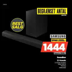 Power SAMSUNG Soundbar 2.1-kanals HWB540XE tilbud