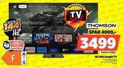 Power THOMSON 4K UHD Google TV 55QG7C14 tilbud