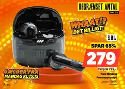 Power JBL True Wireless JBLTFLEXGBLK tilbud