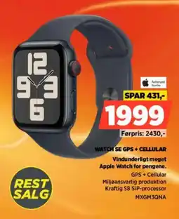 Power Watch SE GPS + Cellular MXGM3QNA tilbud