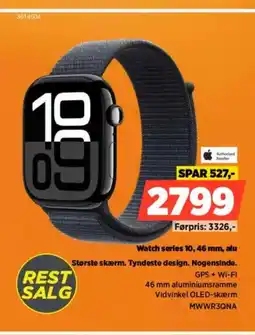 Power Watch series 10, 46 mm, alu MWWR3QNA tilbud