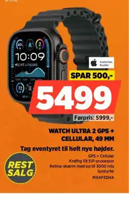 Power Watch Ultra 2 GPS + Cellular, 49 mm MX4P3DHA tilbud