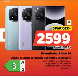 Power Redmi Note 14 Pro+ 5G MZB019REU tilbud