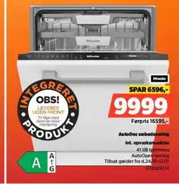 Power Miele Int. opvaskemaskine G7652SCVI tilbud